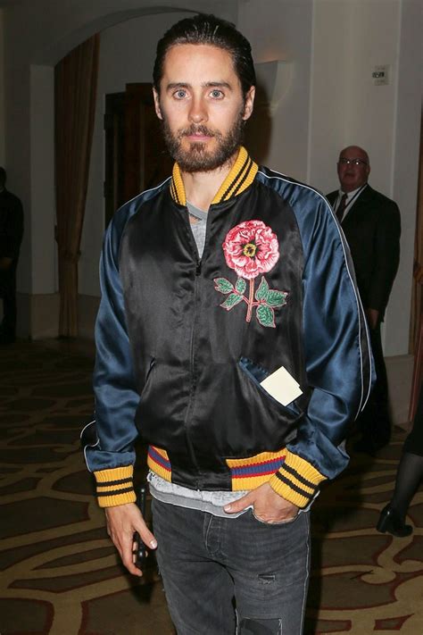 jared leto gucci hoodie|Jared Leto Wears The New Gucci Better Than Anyone Else .